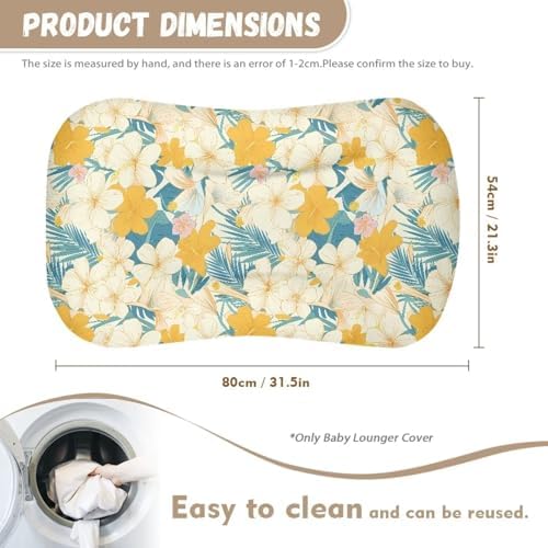 Daulesho Hibiscus Baby Crib Sheet - Soft Breathable Universal Fit