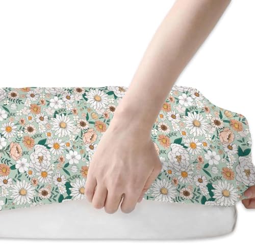 Soft Boho Floral Crib Sheets 2 Pack