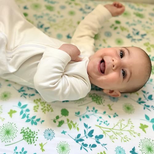 Margaux May Organic Muslin Crib Sheet with Deep Pocket