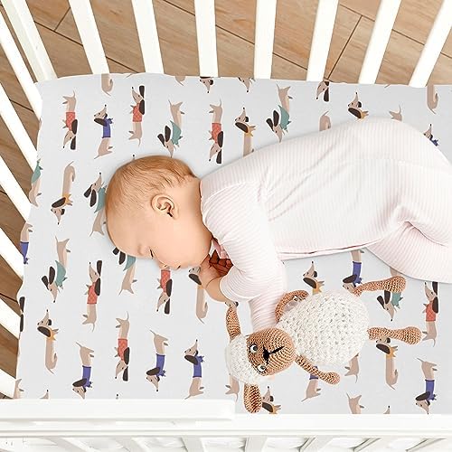 KICPOAY Fitted Crib Sheets for Baby Toddler