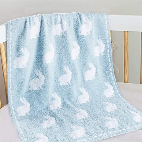 Kid Nation Soft Plush Baby Blanket 40x30 Inches