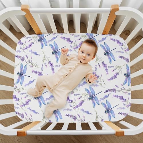 MNSRUU Crib Sheets Soft Breathable Fitted Bedding