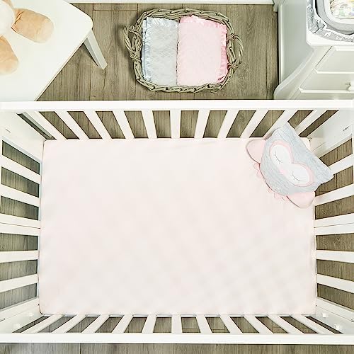 2 Pack N Play Mattress Sheets - Soft Percale Cotton with OwlHeart Designs