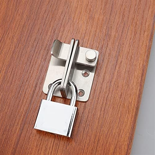 SHAUNI Slide Latch Deadbolt Lock with Chrome Finish