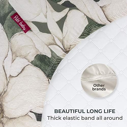 Pobi Baby 2 Pack Fitted Crib Sheets - Ultra Soft Cotton