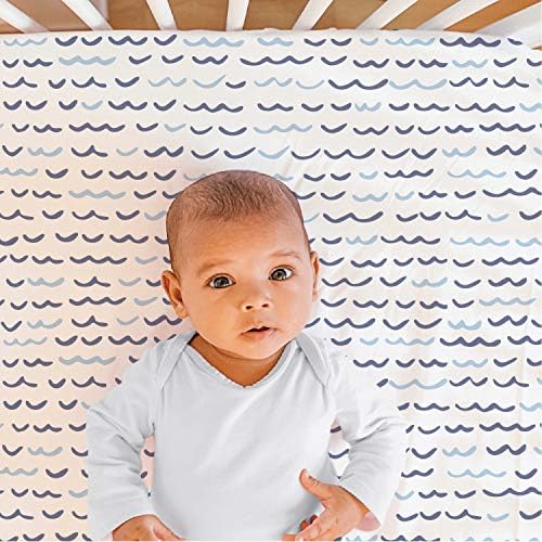 Peanutshell Woodland Animals Nautical Crib Sheets for Boys 8 Pack