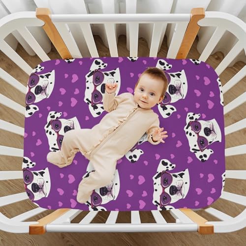 Gbjiemia Crib Sheets for Boys Girls Breathable and Soft
