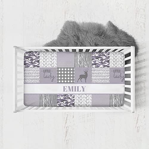 Personalized Crib Sheets with Name for Baby