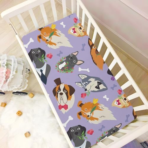 Gbjiemia Crib Sheets for Baby Boys and Girls 1