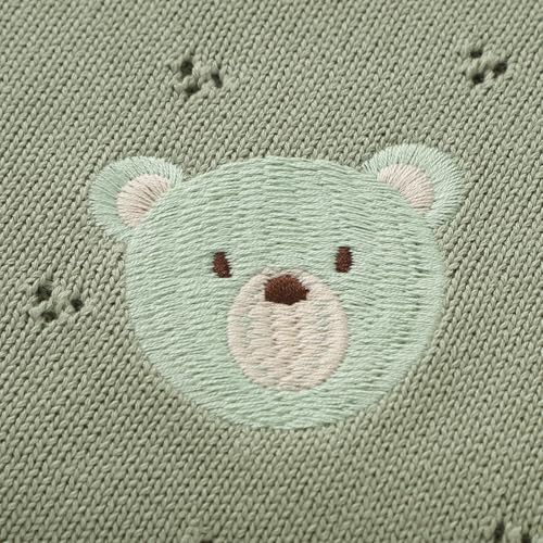 Mimixiong Soft Organic Cotton Swaddling Blanket 40x30 Inch